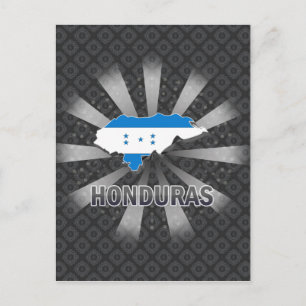 Carte du drapeau du Honduras 2.0