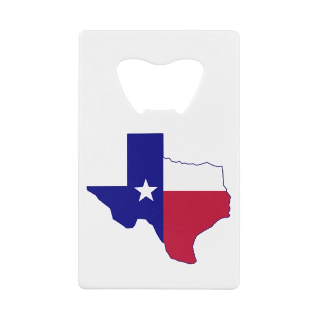 Carte du drapeau du Texas (Devant)