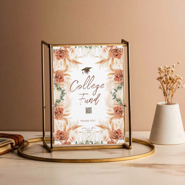 Carte du Fonds du Collège d'études supérieures du  (Make fundraising simple and stylish with our custom QR College Fund Card.)