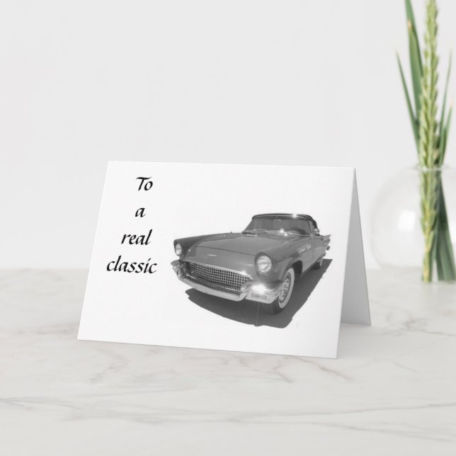 CARTE DU GANG À UN "VRAI CLASSIQUE" (Devant)