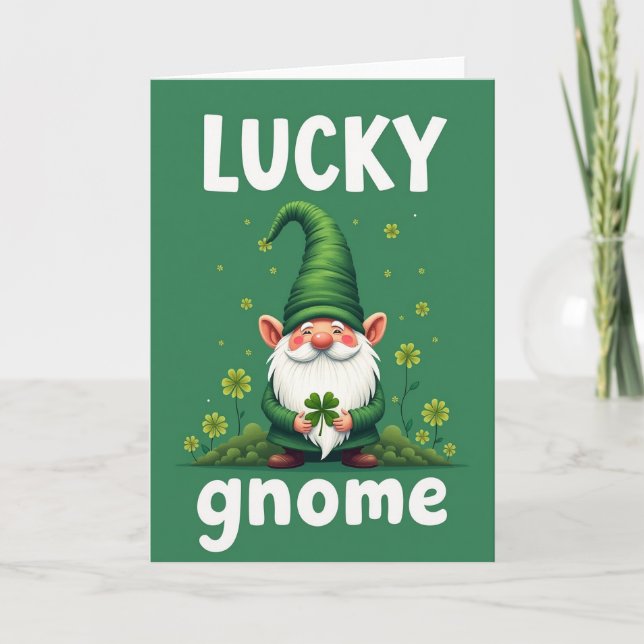 Carte du gnome chanceux (Devant)