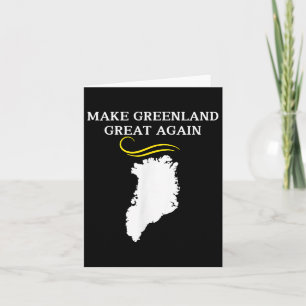 Carte du Groenland avec les cheveux Trump faire Gr