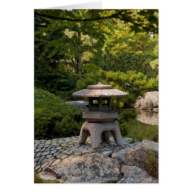 Carte du Jardin Japonais (Devant)