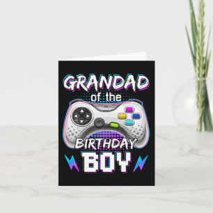 Carte Du Jeu Vidéo Garçon Anniversaire B-day Top Gamer P