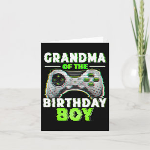 Carte Du Joueur Vidéo Enfant Anniversaire Famille Matchi