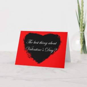 Carte du jour d'Anti-Valentine