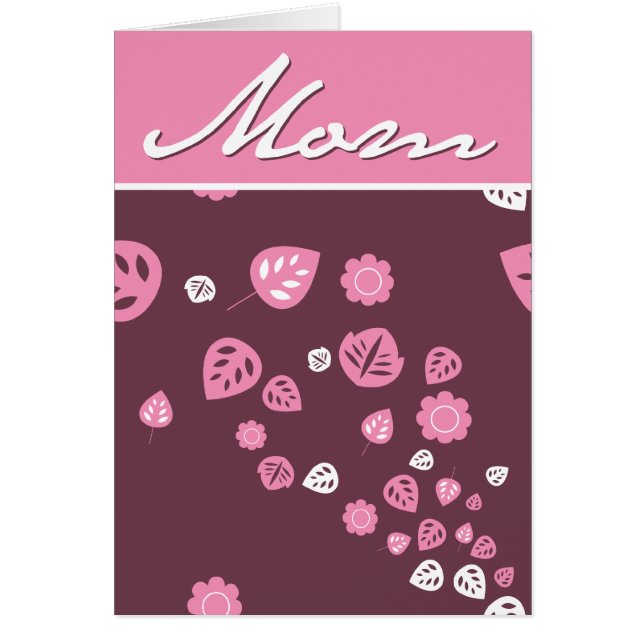 Carte du jour de mère (Devant)