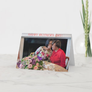 Carte du jour de mère de Michelle Obama