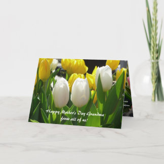 Carte du jour de mère pour la grand-mère des