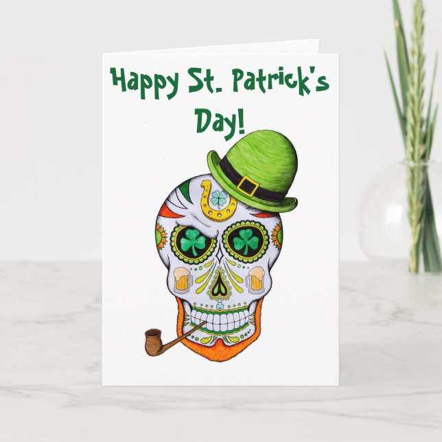 Carte du jour de St Patrick (Devant)