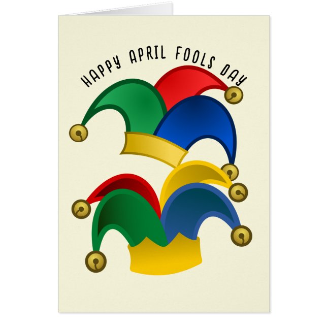 Carte du jour du fou d'avril (Devant)