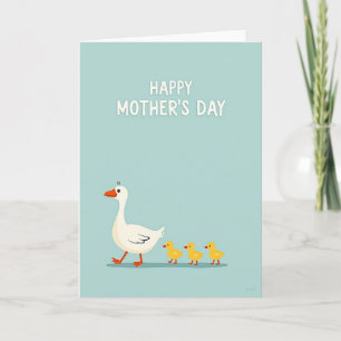 Carte du jour poule blanche et poussins