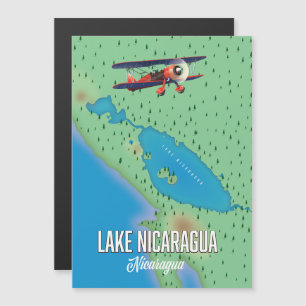 Carte du lac Nicaragua, Nicaragua