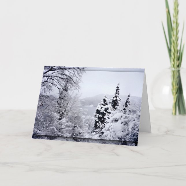 Carte du lac Nojiri (Devant)