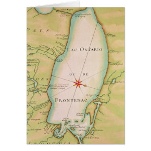 Carte du lac Ontario