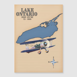 Carte du lac Ontario États-Unis Canada