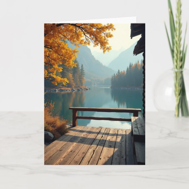 Carte du lac Sweet Autumn (Devant)