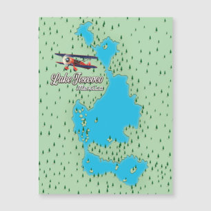 Carte du lac Texcoco Mexique