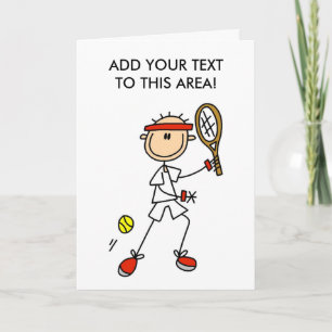 Carte du lecteur de tennis Figure Stick