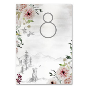 Carte du Mariage Aura Of Nature