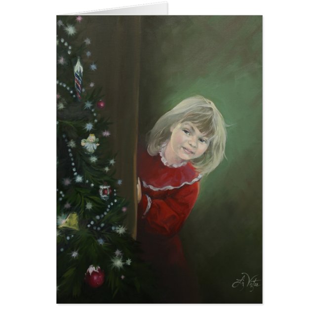 Carte du matin de Noël (Devant)