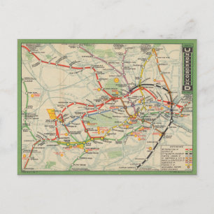 Carte du métro de Londres