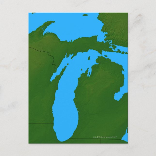 Carte du Michigan 3 (Devant)