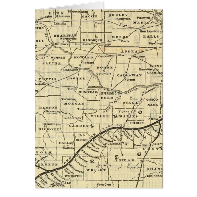 Carte du Missouri 2 (Devant)
