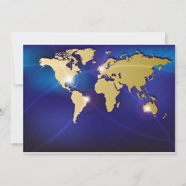Carte du monde (Devant)