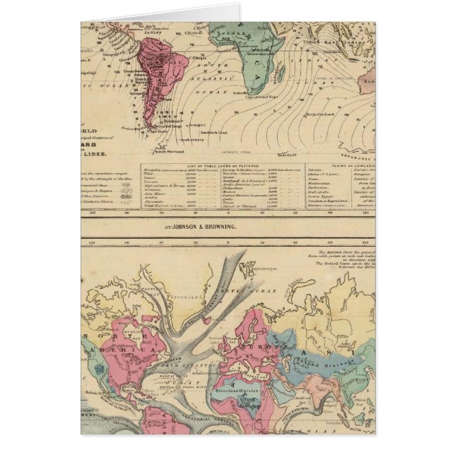 Carte du monde (Devant)