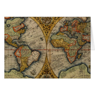 Carte du monde 1590