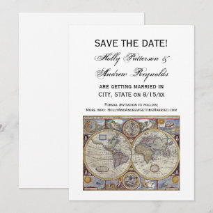 Carte du monde antique #3 Enregistrez la date