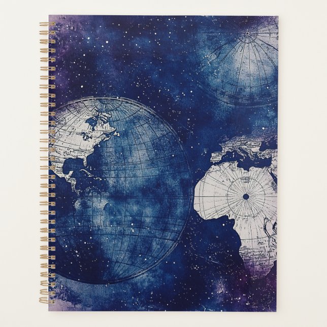 Carte du monde céleste vintage (2) (Devant)