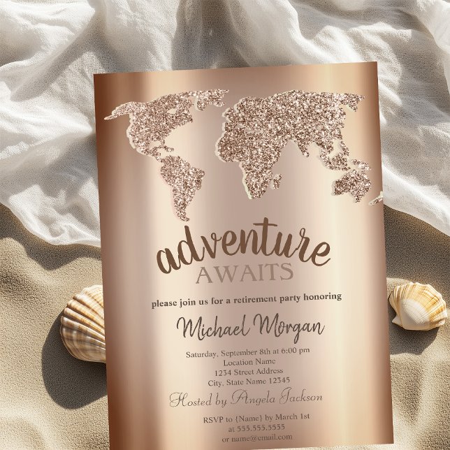 Carte du monde de l'aventure qui vous attend à la  (Créateur téléchargé)