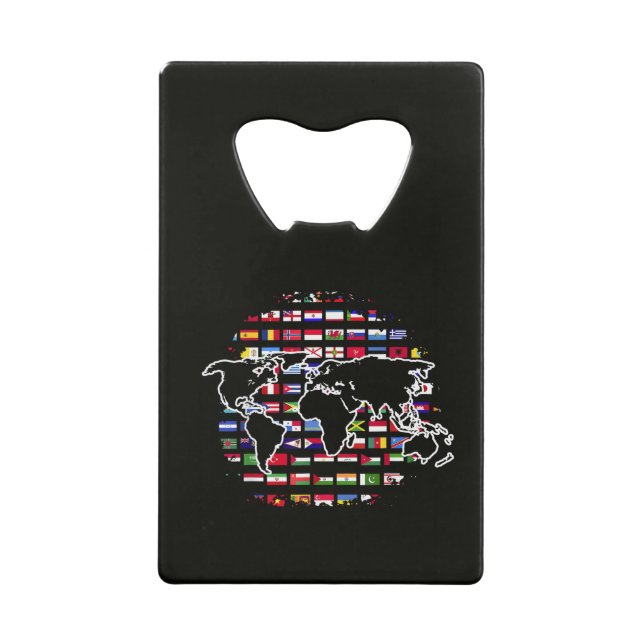Carte du monde de World Travel Map Drapeaux intern (Devant)