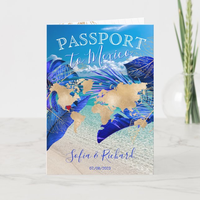 Carte du monde des passeports de destination des M (Devant)