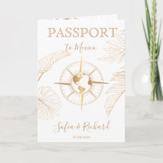 Carte du monde du passeport de destination Compass