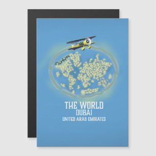 Carte du monde Dubaï Émirats arabes unis