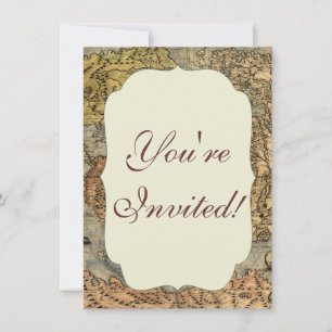 Carte du monde Forlani Antiquev 1565 Renaissance