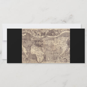 Carte du monde Martin Waldseemuller 1507