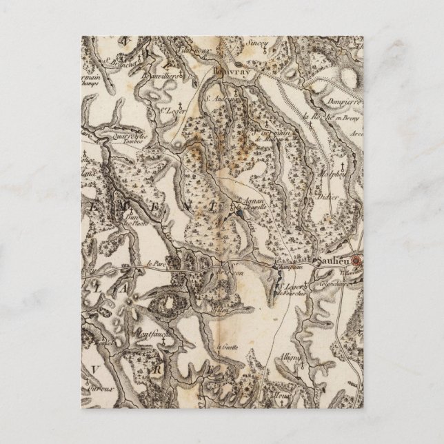 Carte du Morvan Atlas (Devant)