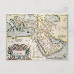 Carte du Moyen-Orient