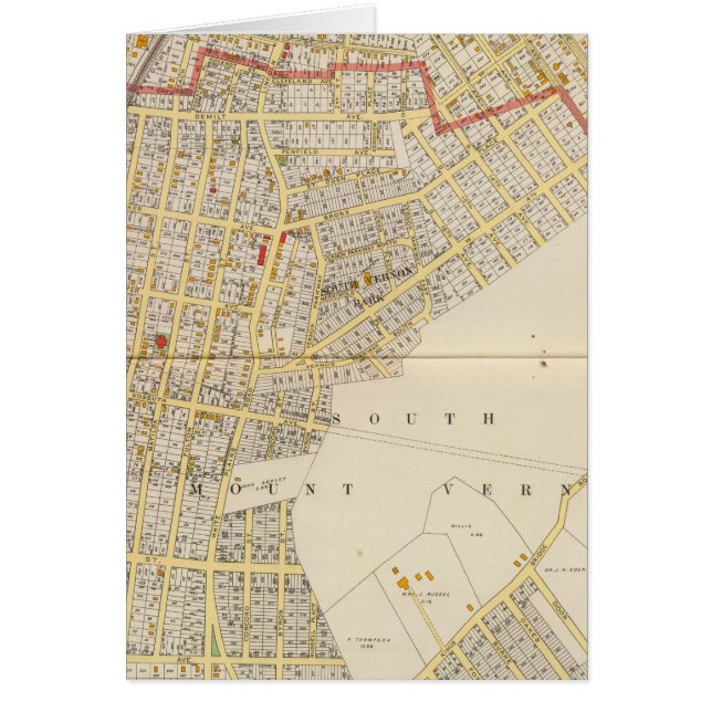 Carte du Mt Vernon Atlas (Devant)