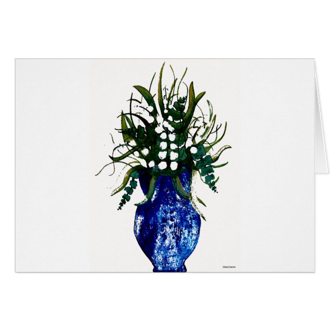 Carte du muguet (Devant horizontal)