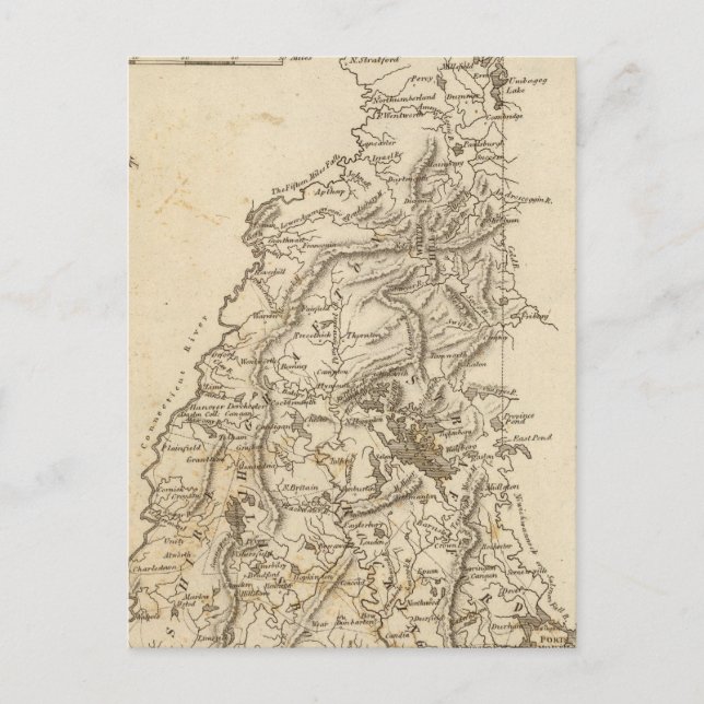 Carte du New Hampshire par Arrowsmith (Devant)