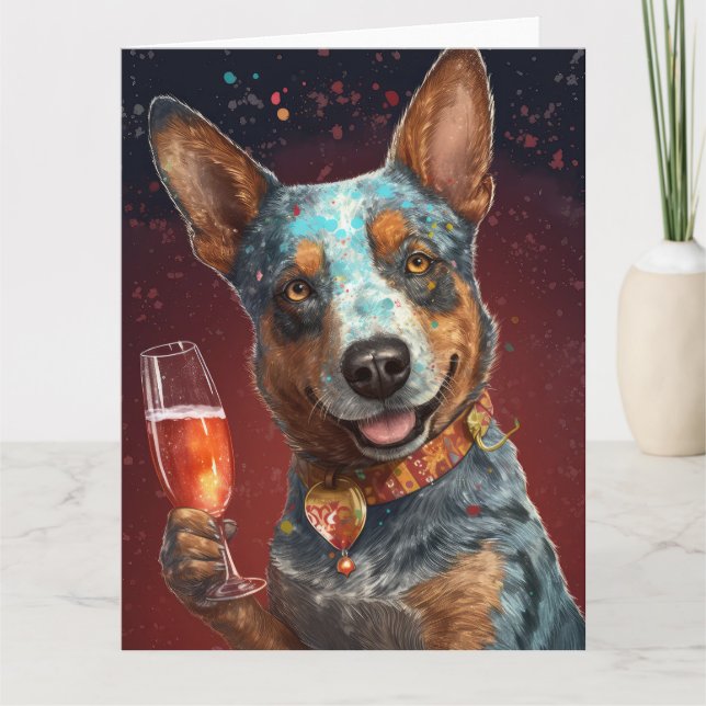 Carte du Nouvel An australien (Devant)