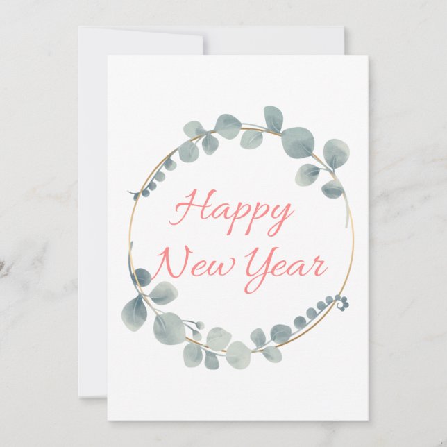 Carte du Nouvel An lunaire chinois (Devant)