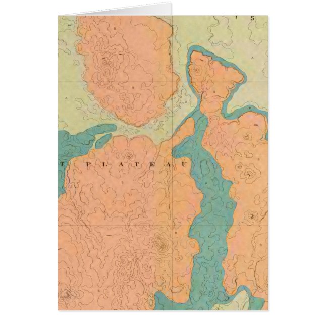 Carte Du Plateau Uinkaret (Devant)