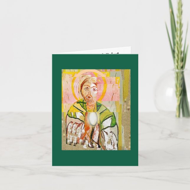 Carte du prêtre Jésus Christ (Devant)