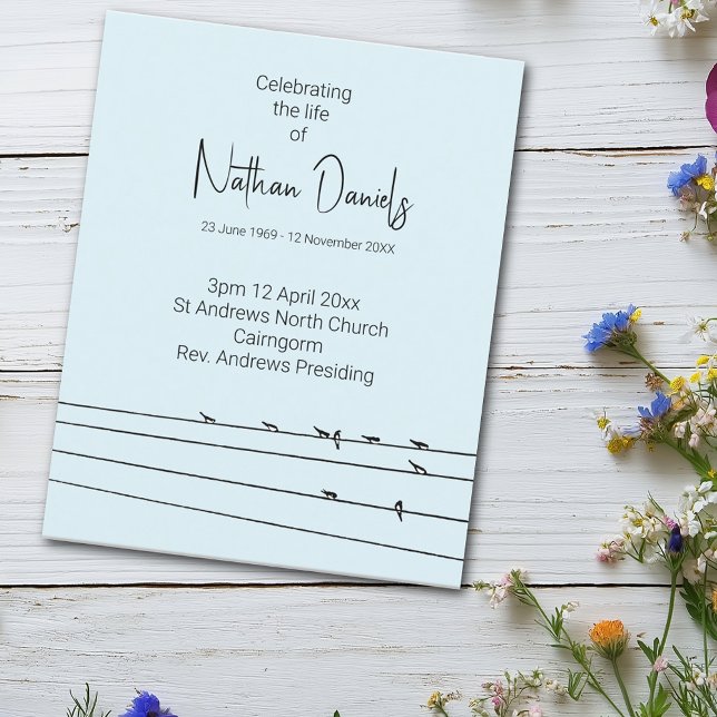 Carte du programme Fête de la vie des oiseaux sur  (Créateur téléchargé)